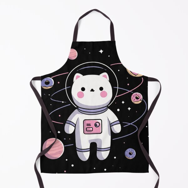 Item preview, Astro Cat on Donut Orbit designed and sold by AwesomeDigiShop.