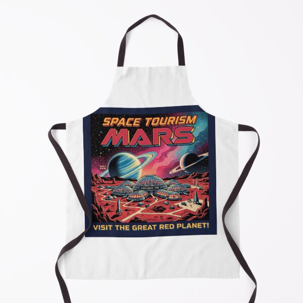 Item preview, Retro Mars Tourism Vector Graphic designed and sold by ryanguas.