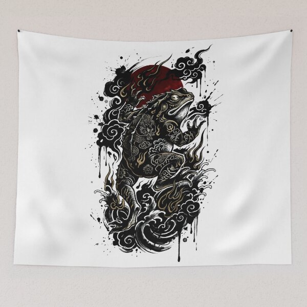 Item preview, Toad Japanese Tattoo designed and sold by Irezumiya.