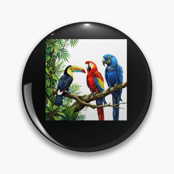 Item preview, Parrots Tropical Birds Hawaii Beach Party Summer Vacation designed and sold by Littermin.