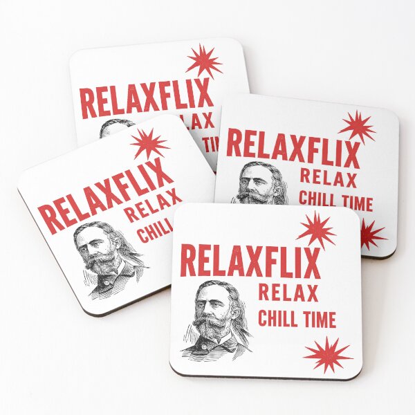 Item preview, Relaxflix Chill Time Vintage Funny Design designed and sold by papzzy.