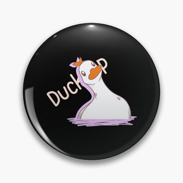 Item preview, Whimsical Glitch Effect Cute Duck Portrait designed and sold by WeirdHelgas.