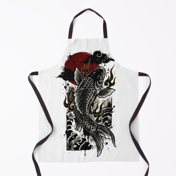 Item preview, Koi Fish Japanese Tattoo designed and sold by Irezumiya.