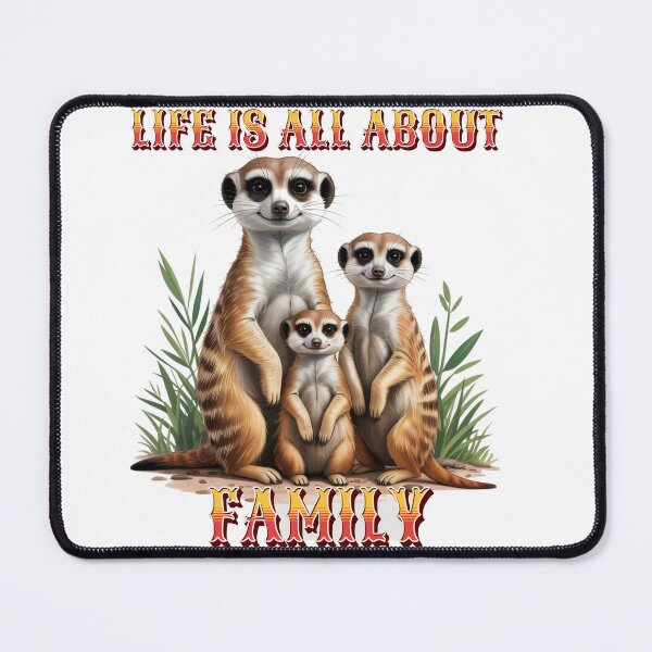 Item preview, Meercat Family designed and sold by JocartyGifts.