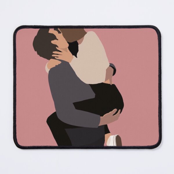 Item preview, Romantic Couple Hug Illustration designed and sold by Pink Chaos Club.
