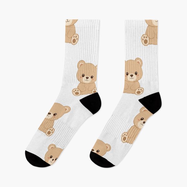 Item preview, Cute Teddy Bear Pattern – Adorable Bear Girl Seamless Design designed and sold by Seculinator.