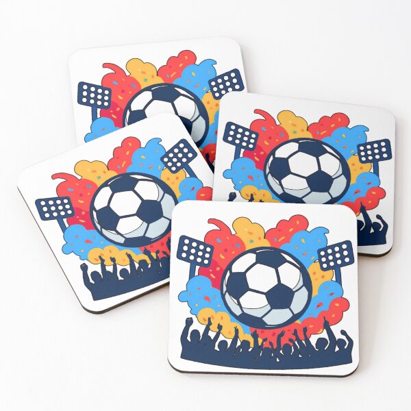 Item preview, Football Festival Crowd Stadium Fan Art designed and sold by GreennieArt.