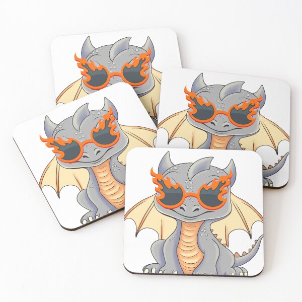 Item preview, Cool Dragon Flame Sunglasses designed and sold by MCNovaStudio.