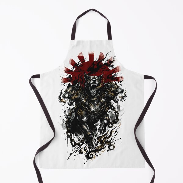 Item preview, Cerberus Japanese Tattoo designed and sold by Irezumiya.