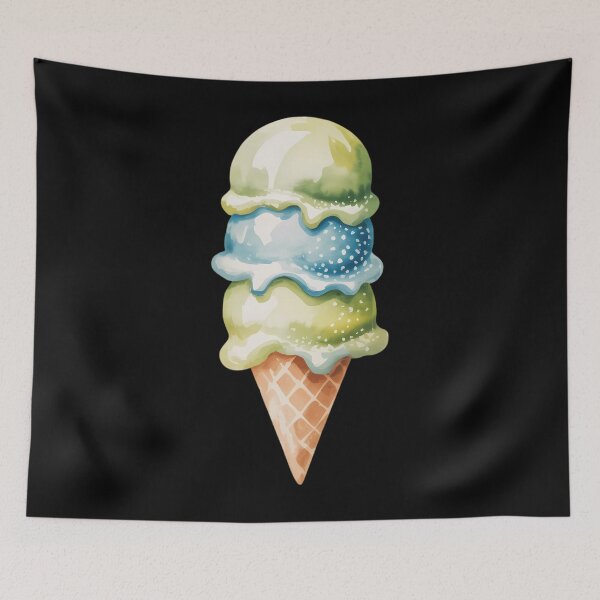 Item preview, ice cream birthday designed and sold by sailorjessiArt.