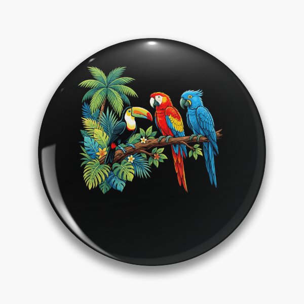 Item preview, Parrots Tropical Birds Hawaii Beach Party Summer Vacation designed and sold by Littermin.