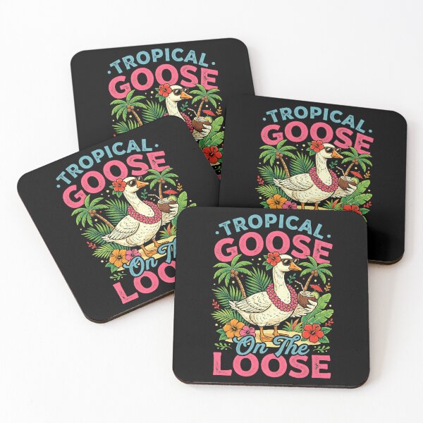 Item preview, Tropical Goose On The Loose Hawaii Beach Summer Vacation designed and sold by Littermin.