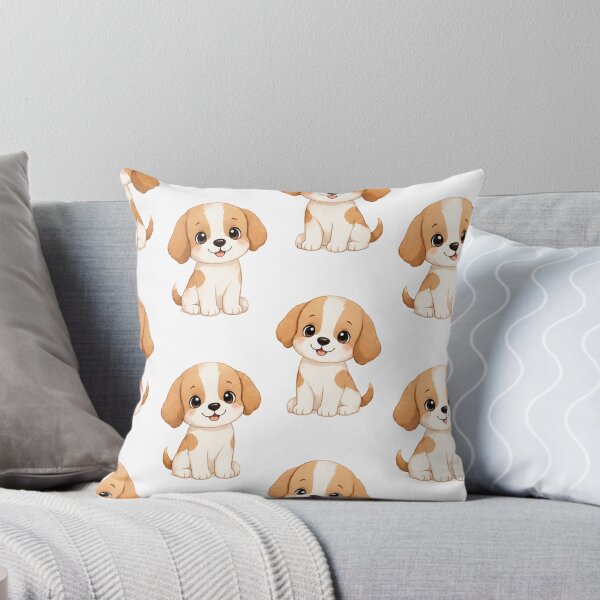 Item preview, Cute Puppy Pattern – Adorable Dog Seamless Design designed and sold by Seculinator.