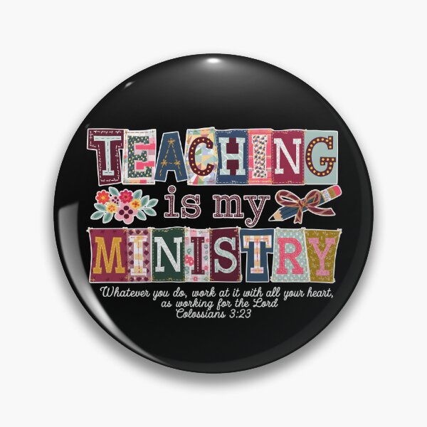 Item preview, Teaching is my Ministry designed and sold by ElizabethMorri2.