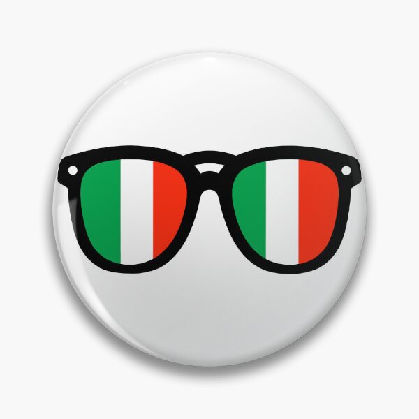 Item preview, Italian Flag Sunglasses – Italy Pride Summer Design designed and sold by EmeraldeaArt.