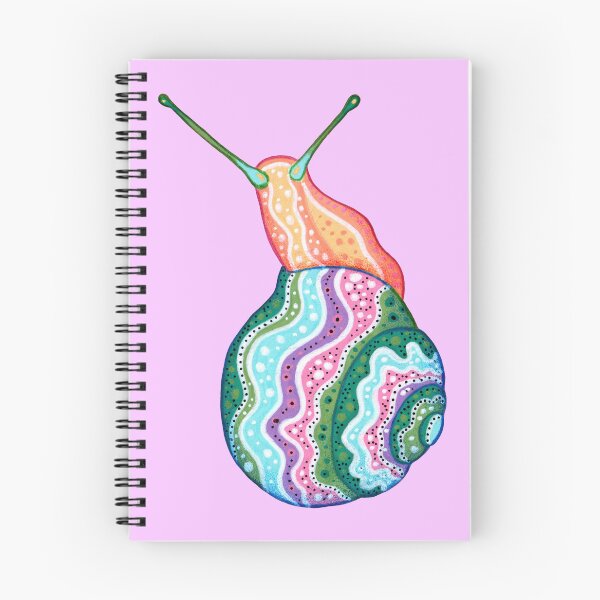 Item preview, Rainbow Snail 09 designed and sold by wonderikart.