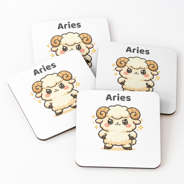Item preview, Cute Aries Zodiac Ram Kawaii Astrology designed and sold by creativiteemom.