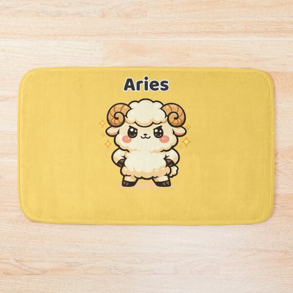 Item preview, Cute Aries Zodiac Ram Kawaii Astrology designed and sold by creativiteemom.