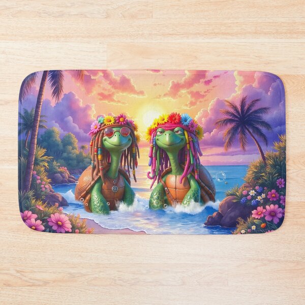 Item preview, Reggae Turtles – Island Vibes Forever designed and sold by nicky2342.