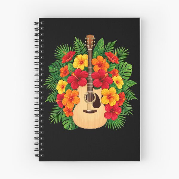 Item preview, Funny Ukulele Hibiscus Flowers Hawaii Tropical Beach Summer designed and sold by Littermin.