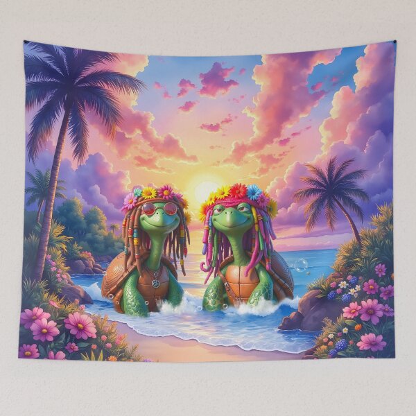 Item preview, Reggae Turtles – Island Vibes Forever designed and sold by nicky2342.