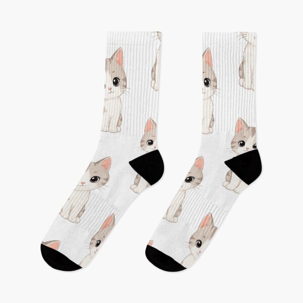 Item preview, Cute Cat Pattern – Adorable Kitten Seamless Design designed and sold by Seculinator.
