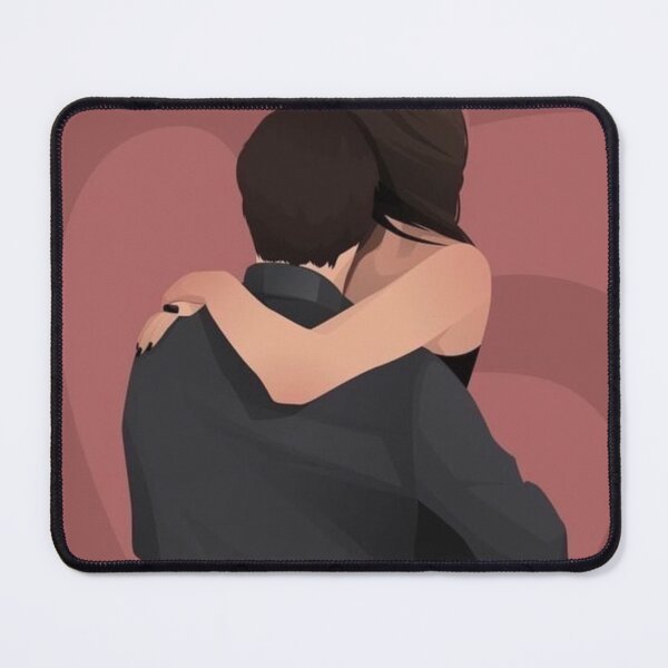 Item preview, Deep Love Couple Embrace designed and sold by Pink Chaos Club.