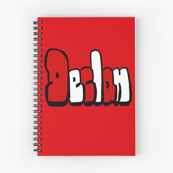 Item preview, Declan Name Art Cool Typography Blue Graffiti Bubble Letters designed and sold by Artonmytee.
