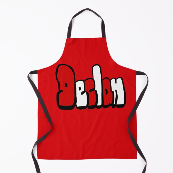 Item preview, Declan Name Art Cool Typography Blue Graffiti Bubble Letters designed and sold by Artonmytee.