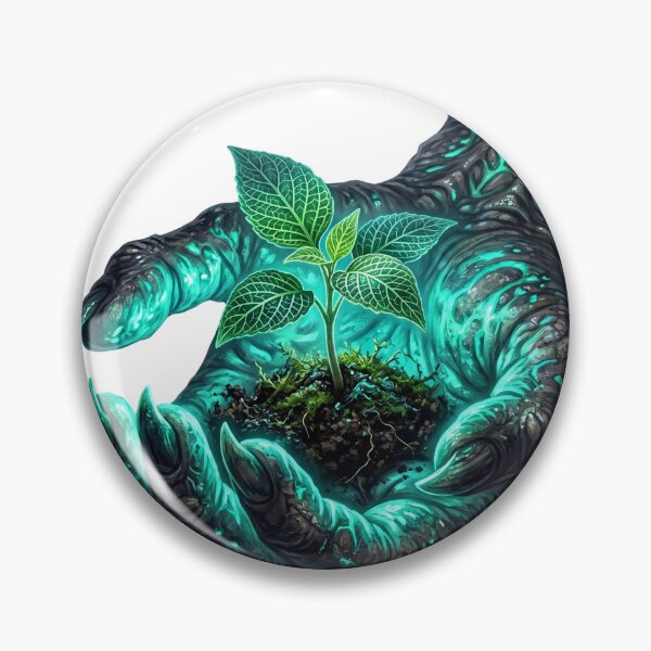 Item preview, Bioluminescent Alien Hand Digital Art designed and sold by ryanguas.