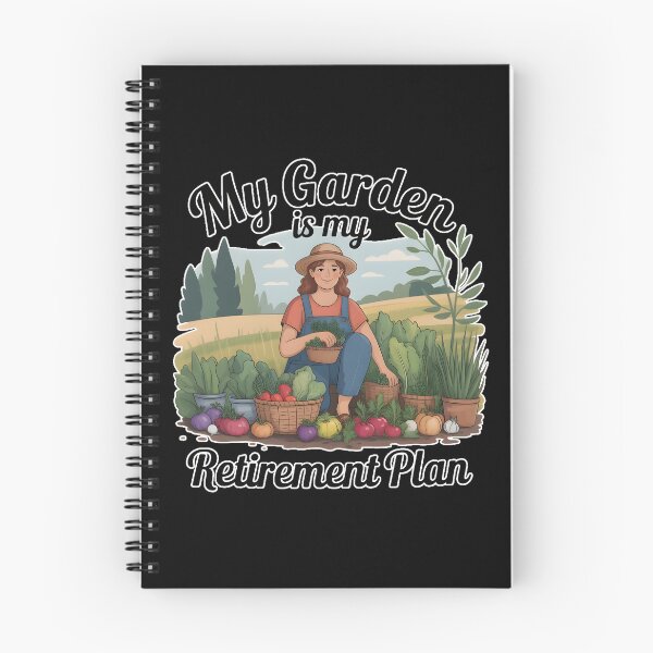 Item preview, My Garden is My Retirement Plan T-Shirt | Cottagecore Soft Prepper | Gardening Shirt designed and sold by ImaginedSpace7.