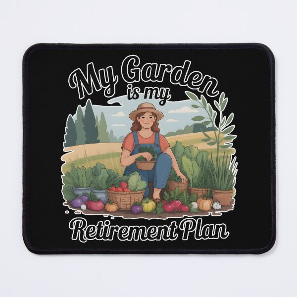 Item preview, My Garden is My Retirement Plan T-Shirt | Cottagecore Soft Prepper | Gardening Shirt designed and sold by ImaginedSpace7.