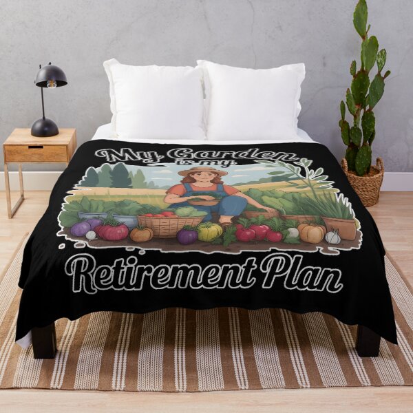Item preview, My Garden is My Retirement Plan T-Shirt | Cottagecore Soft Prepper | Gardening Shirt designed and sold by ImaginedSpace7.