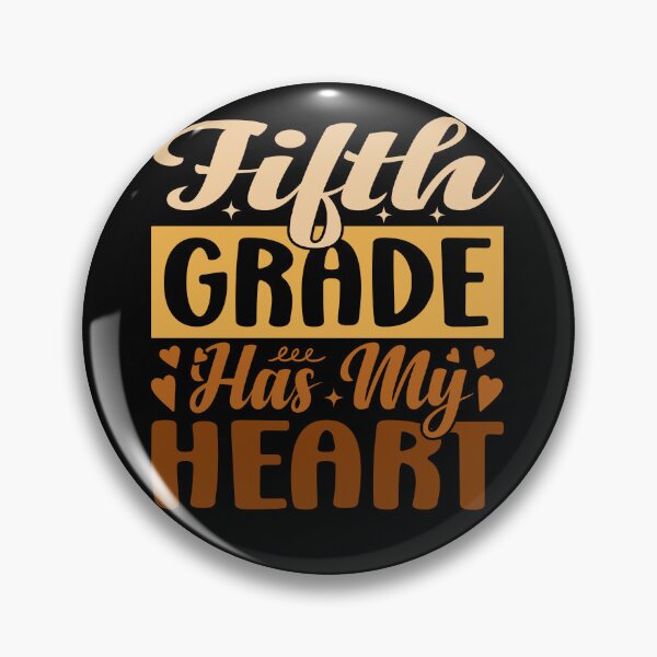 Item preview, Fifth Grade Has My Heart designed and sold by SiarheiYur.