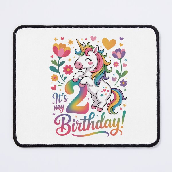 Item preview, 2 Birthday Unicorn designed and sold by jkrphoto.