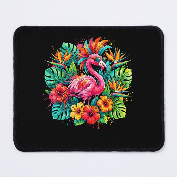 Item preview, Pink Flamingo Tropical Exotic Birds Hawaii Summer Vacation designed and sold by Littermin.