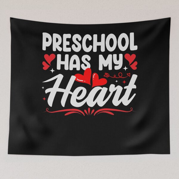 Item preview, Preschool Has My Heart designed and sold by SiarheiYur.