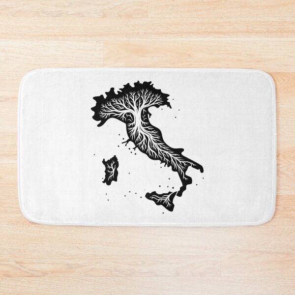 Item preview, Italy Roots – Italian Boot Map with Tree Roots Art Design designed and sold by EmeraldeaArt.