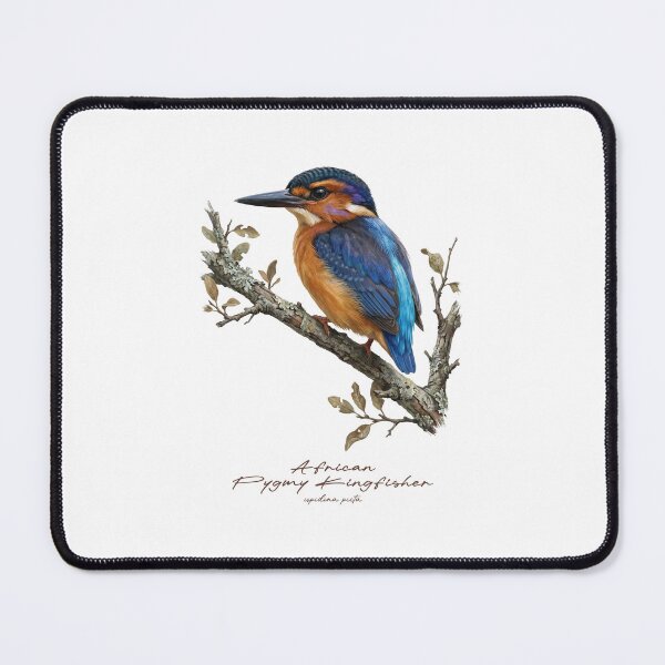 Item preview, African Pygmy Kingfisher on Rustic Tree designed and sold by Takeda-art.