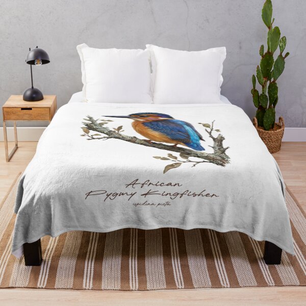 Item preview, African Pygmy Kingfisher on Rustic Tree designed and sold by Takeda-art.