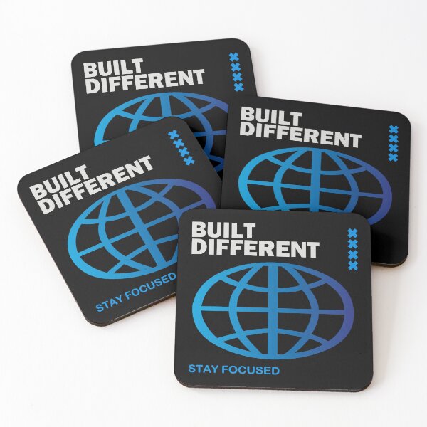 Item preview, Built Different Stay Focused Globe Design designed and sold by NNAANN.