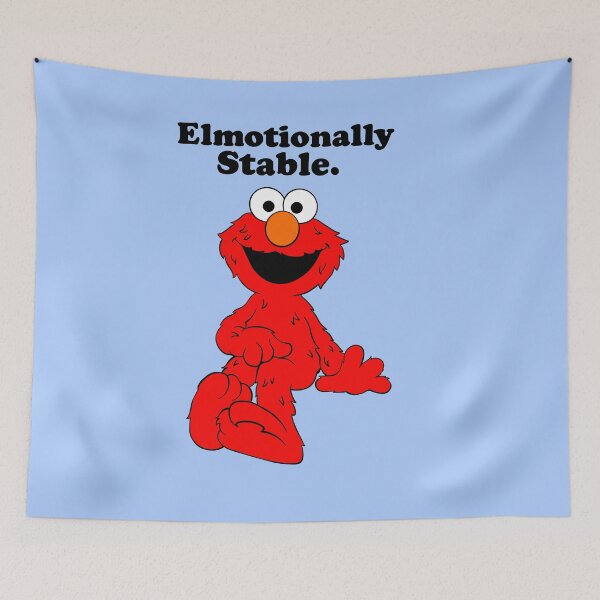 Item preview, Elmotionally Stable - Fluffy Red Fella designed and sold by ZERO-MIND.
