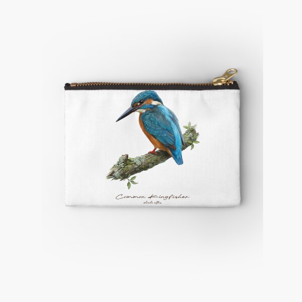 Item preview, Common Kingfisher on Mossy Branch designed and sold by Takeda-art.