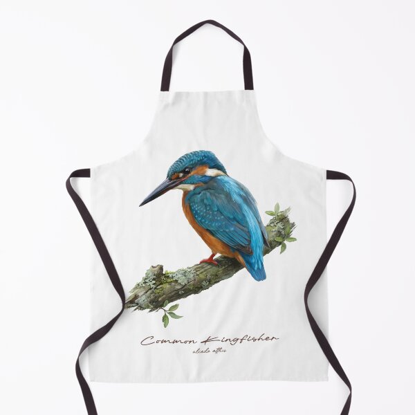 Item preview, Common Kingfisher on Mossy Branch designed and sold by Takeda-art.