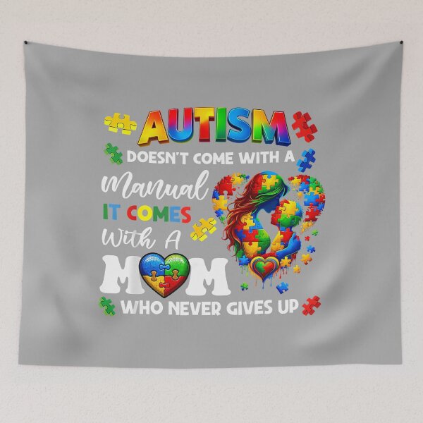 Item preview, Autism Awareness Doesn't Come with a Manual Autism Mom designed and sold by KathieFaugh.