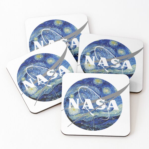 Item preview, Logo De La Nasa Reprsentant La Nuit Toile De Van Gogh designed and sold by skylove94.