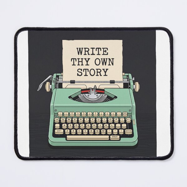 Item preview, Retro Typewriter Literary Vector Graphic designed and sold by ryanguas.