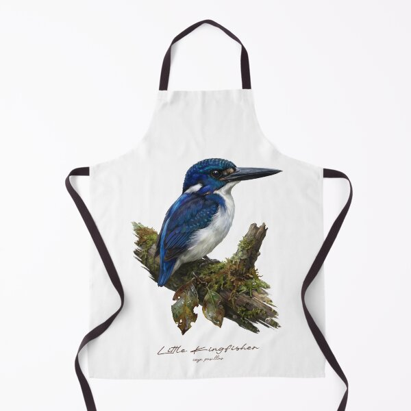 Item preview, Little Kingfisher on Mossy Log designed and sold by Takeda-art.