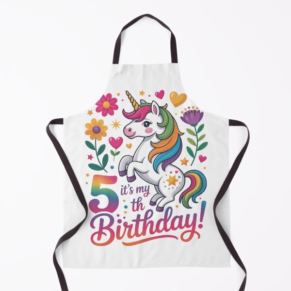 Item preview, 5 Birthday Unicorn designed and sold by jkrphoto.