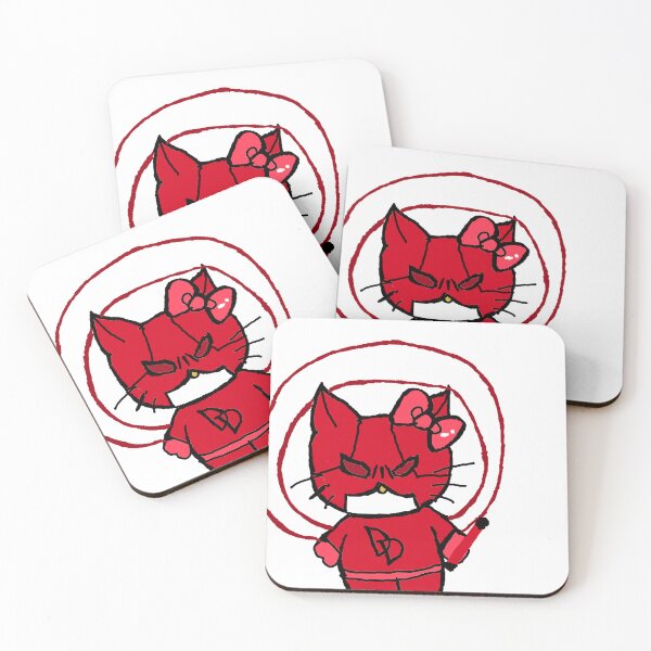 Item preview, daredevil hello kitty designed and sold by Hand Drawn Chaos.